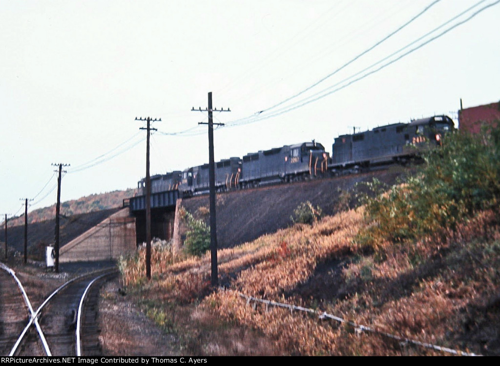 PRR New Portage Line Overpass, c. 1967